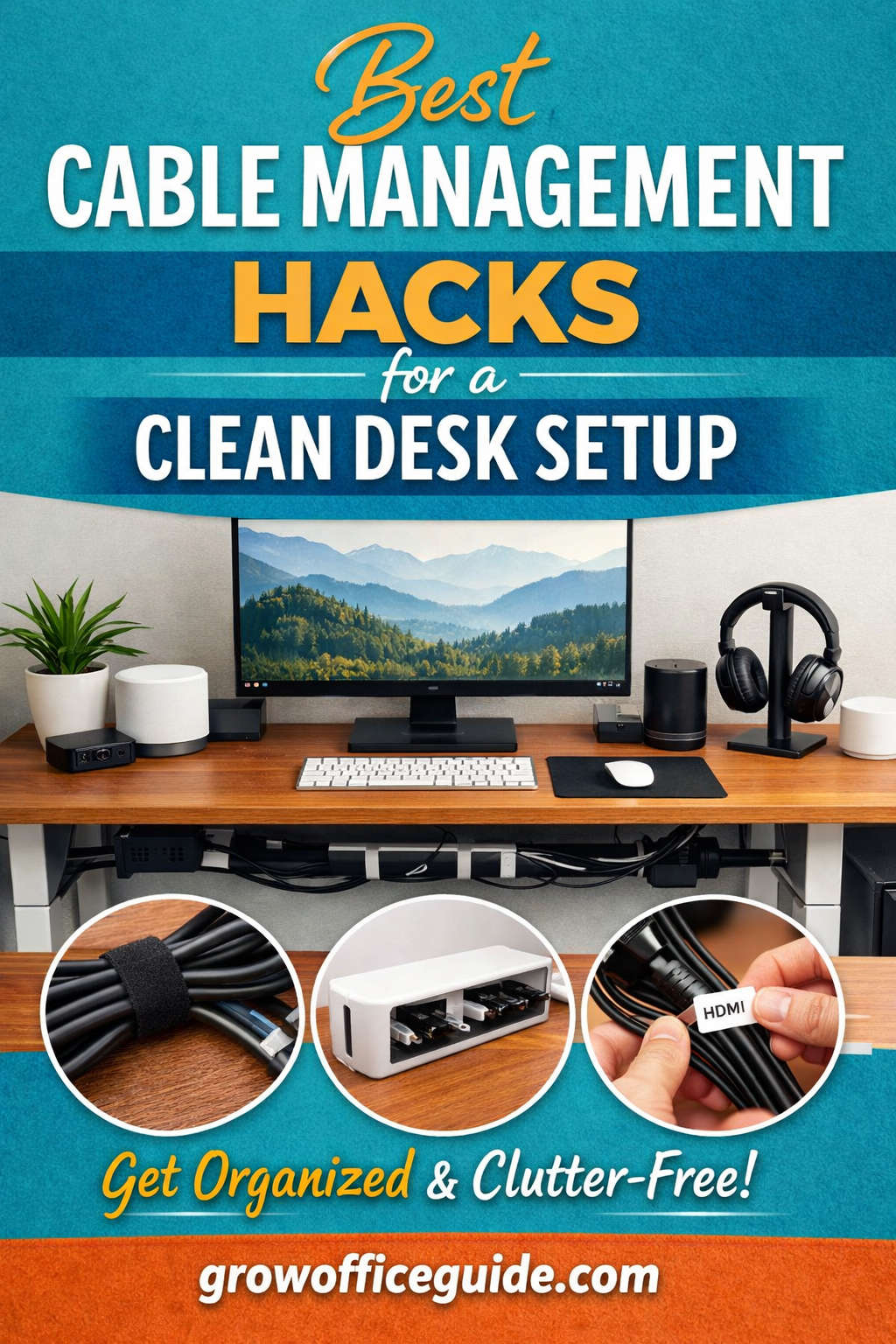 Best Cable Management Hacks for a Clean Desk Setup (Expert Guide)