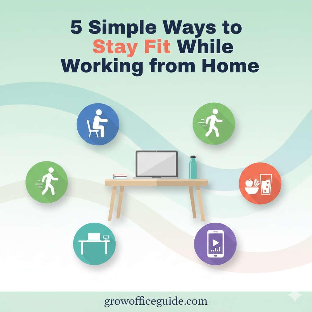 5 Simple Ways to Stay Fit While Working from Home in 2026