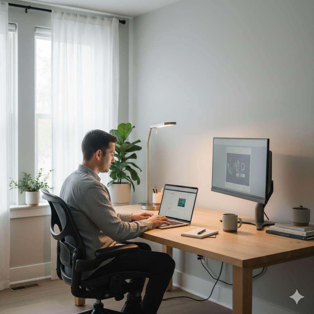 Best Lighting Solutions to Reduce Eye Strain While Working Long Hours ...