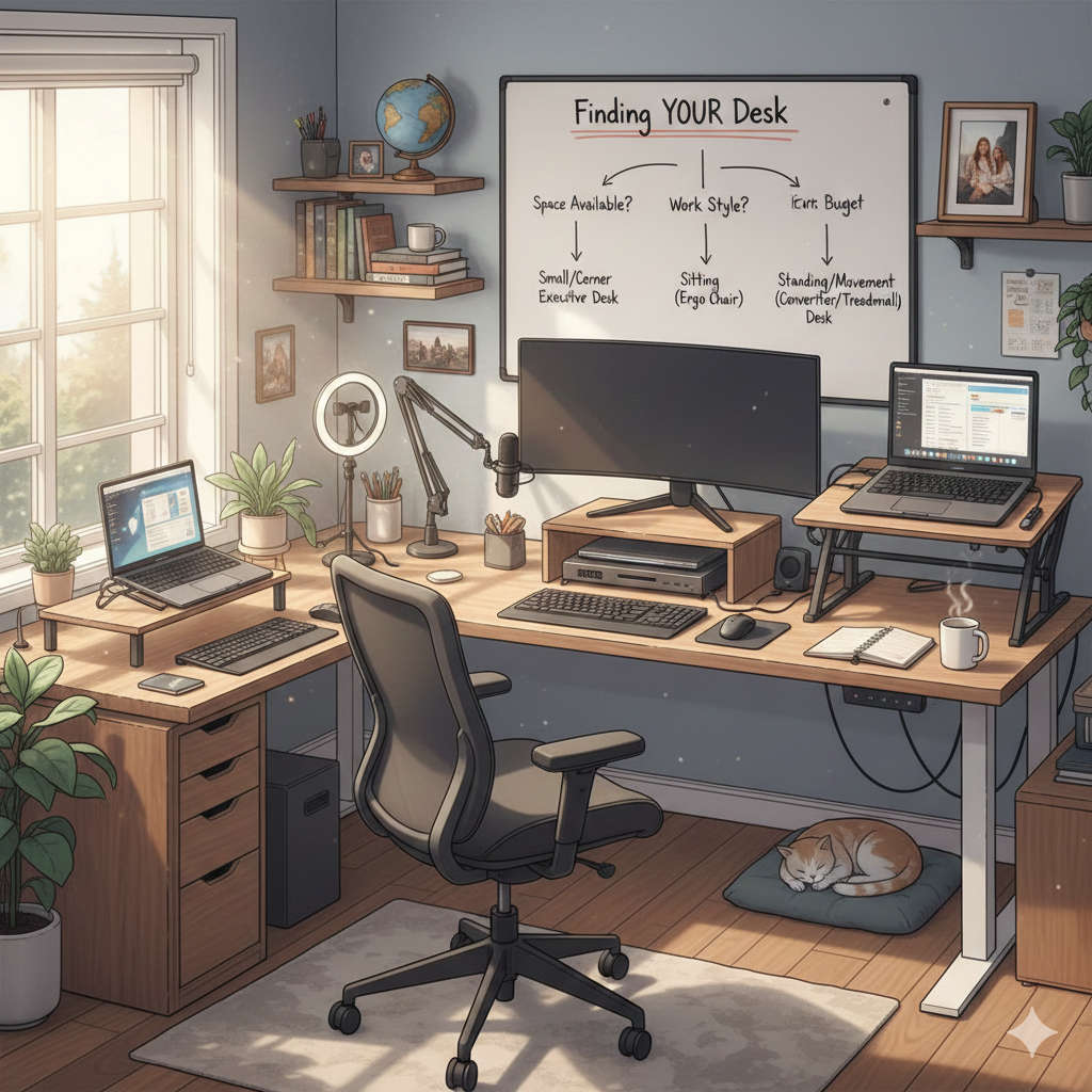 How to Choose the Right Desk for Remote Work