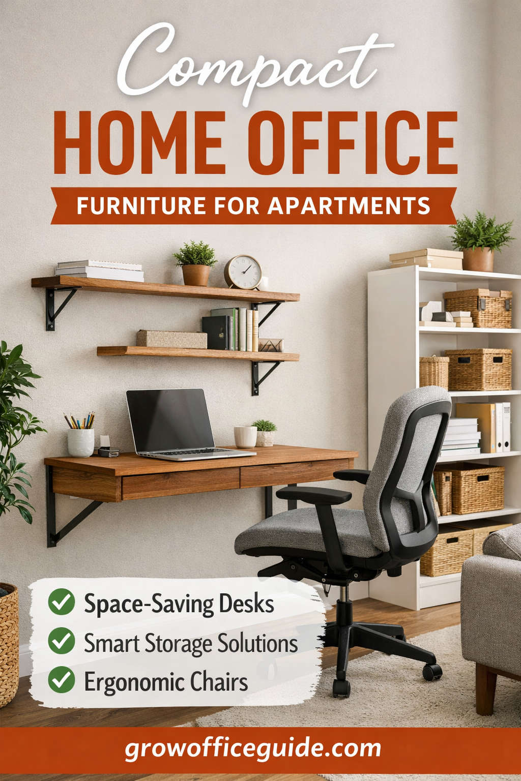 Compact Home Office Furniture for Apartments