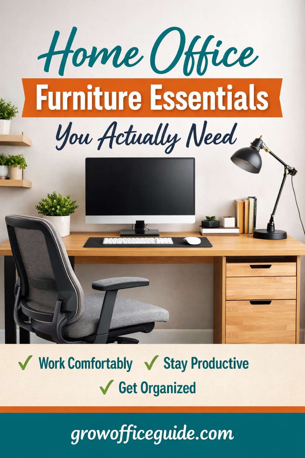 Home Office Furniture Essentials You Actually Need for Comfort & Productivity
