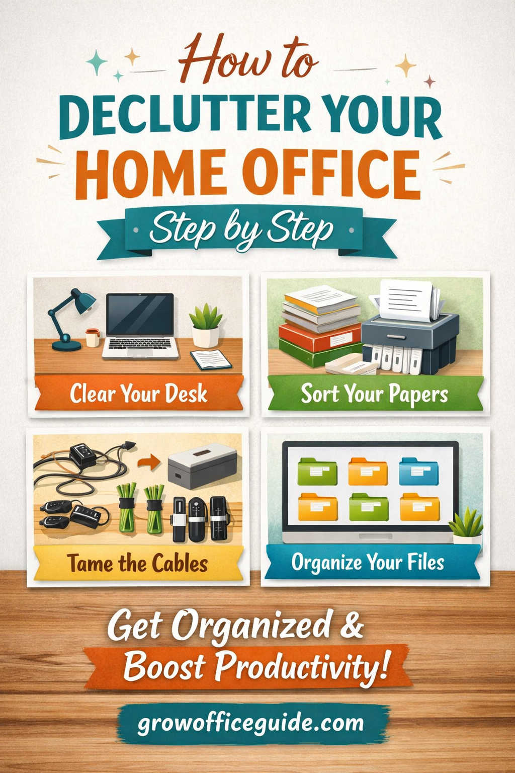How to Declutter Your Home Office Step by Step for Maximum Productivity