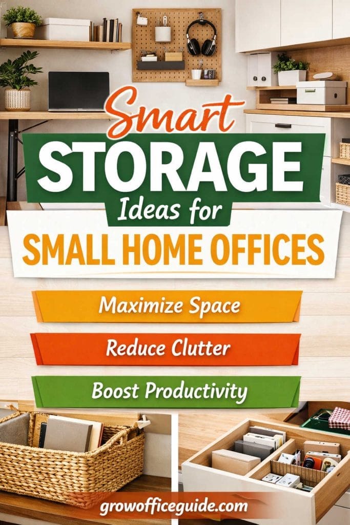 Smart Storage Ideas for Small Home Offices That Maximize Space and ...