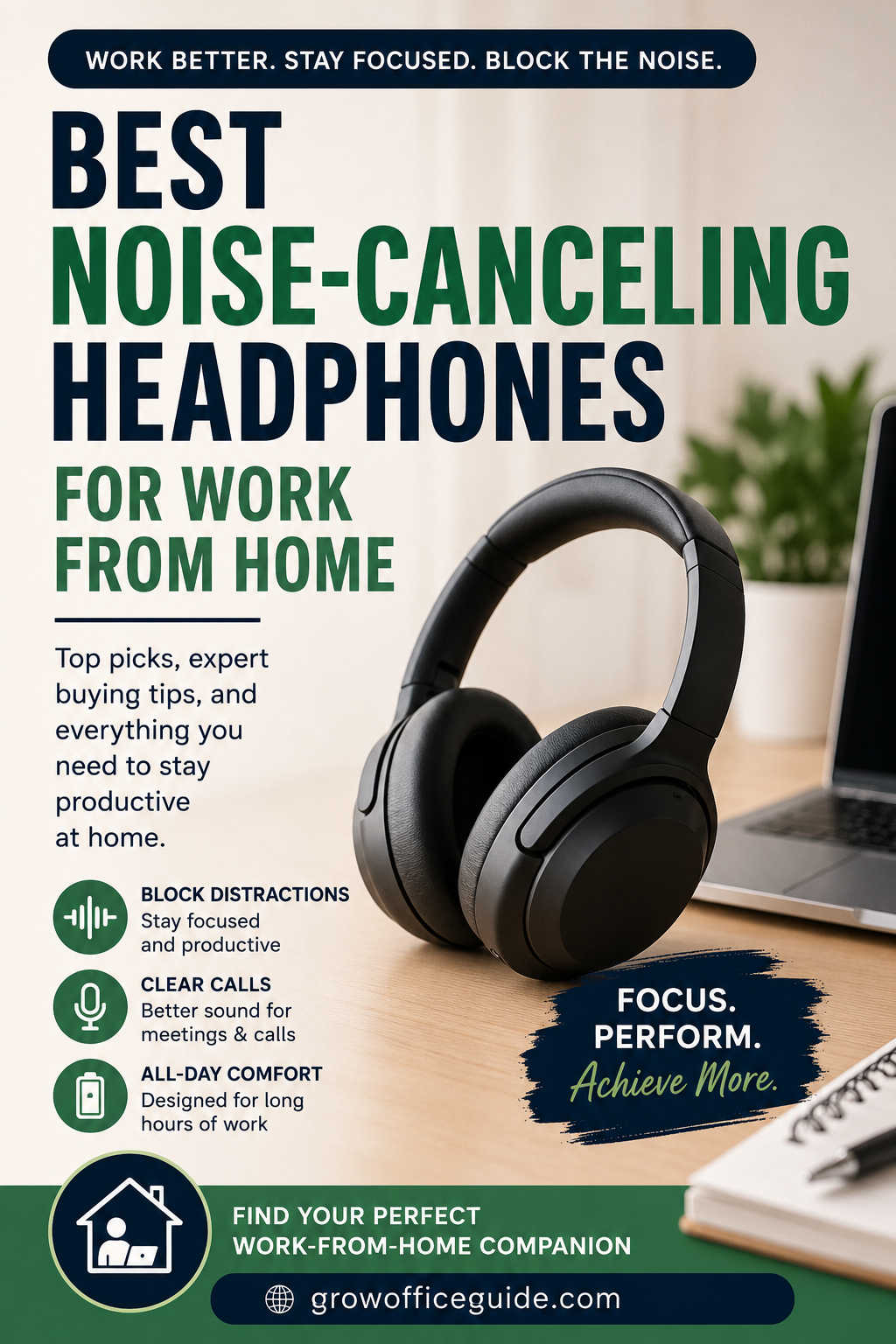 Best Noise-Canceling Headphones for Work From Home in 2026