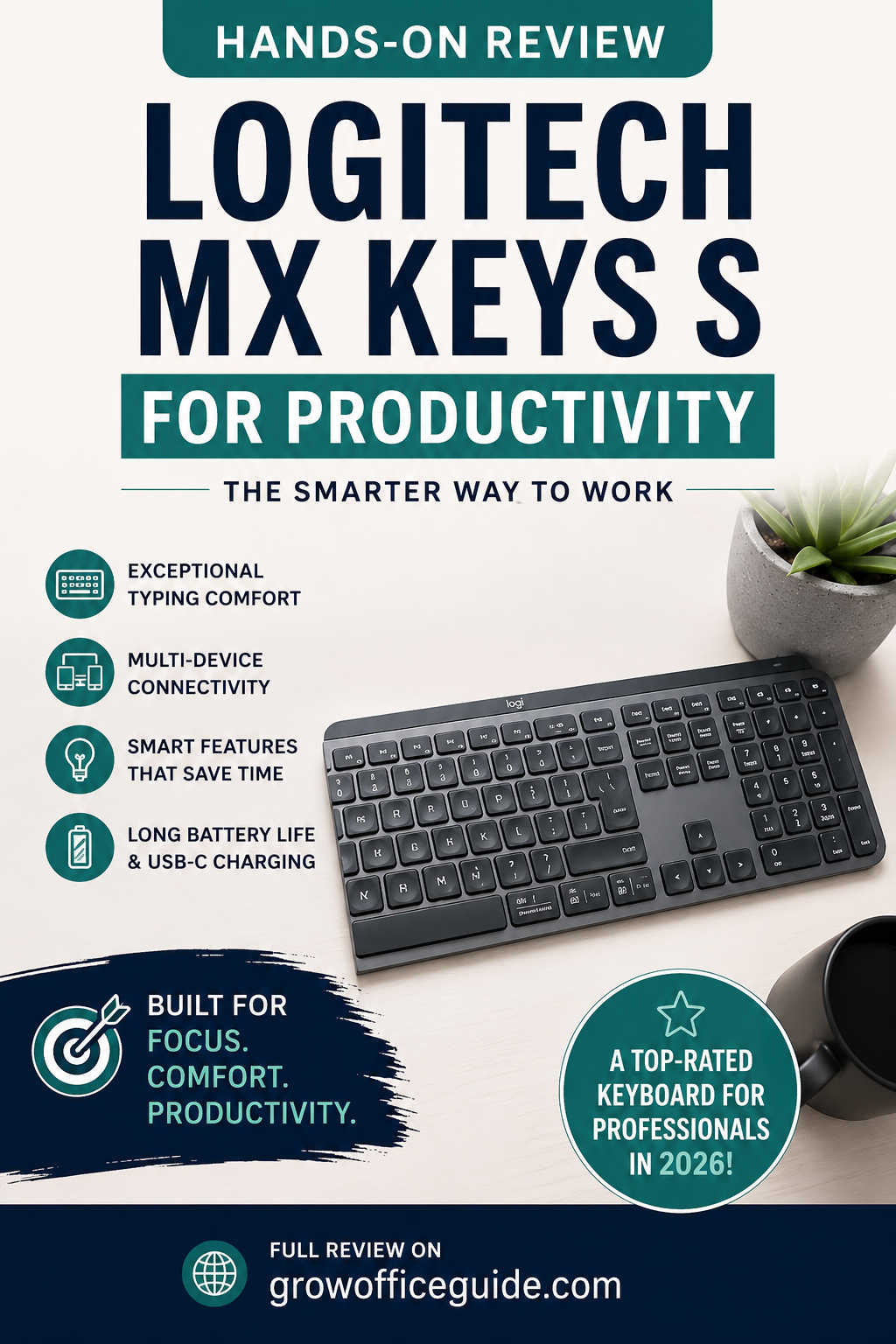 Logitech MX Keys S Review 2026
