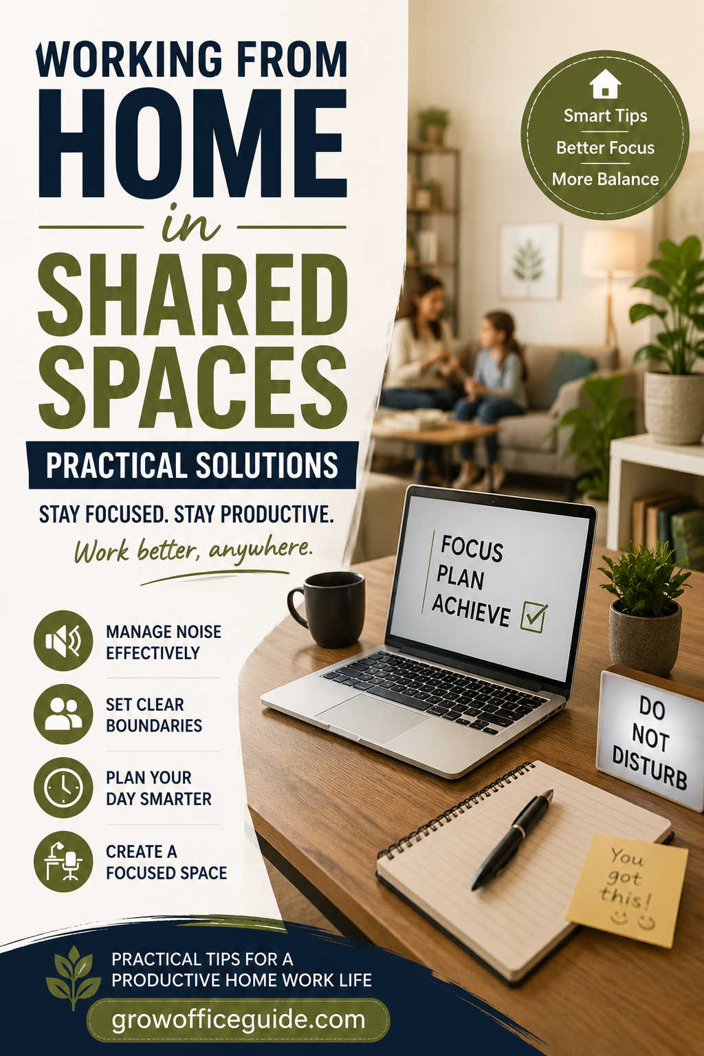 Working from Home in Shared Spaces