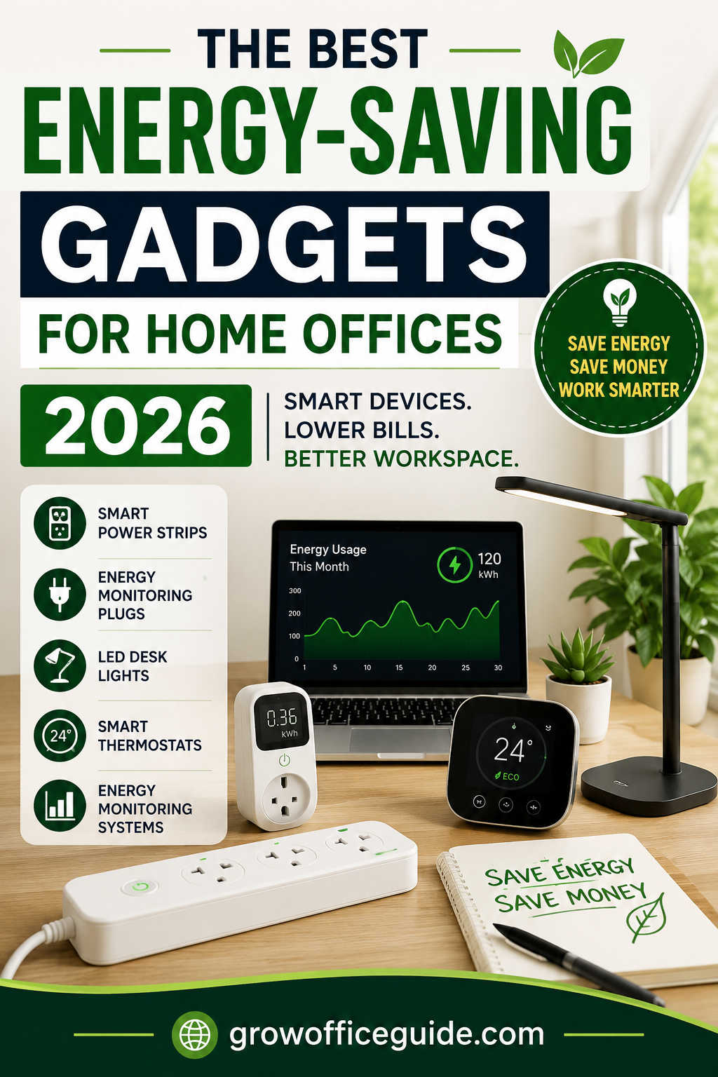 Energy-Saving Gadgets for Home Offices in 2026