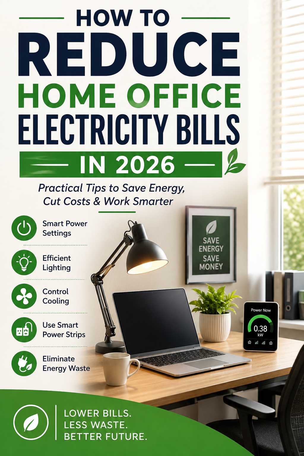 How to Reduce Home Office Electricity Bills in 2026